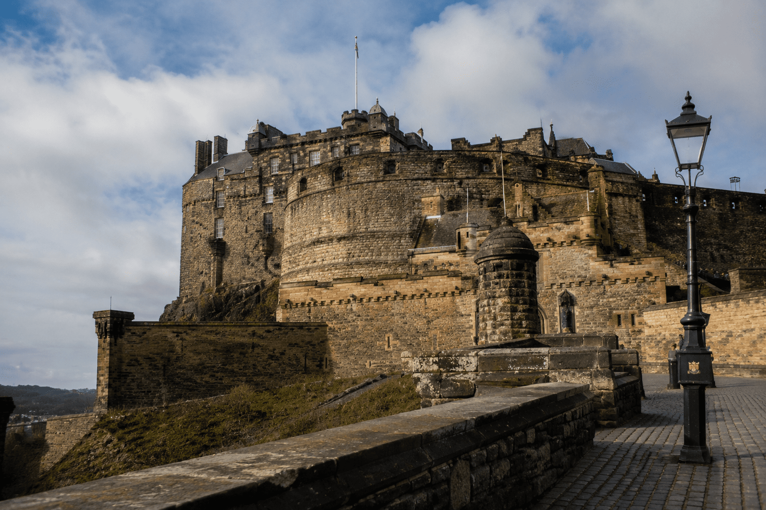 Edinburgh Castle、舊城與蘇格蘭城市旅行視角。